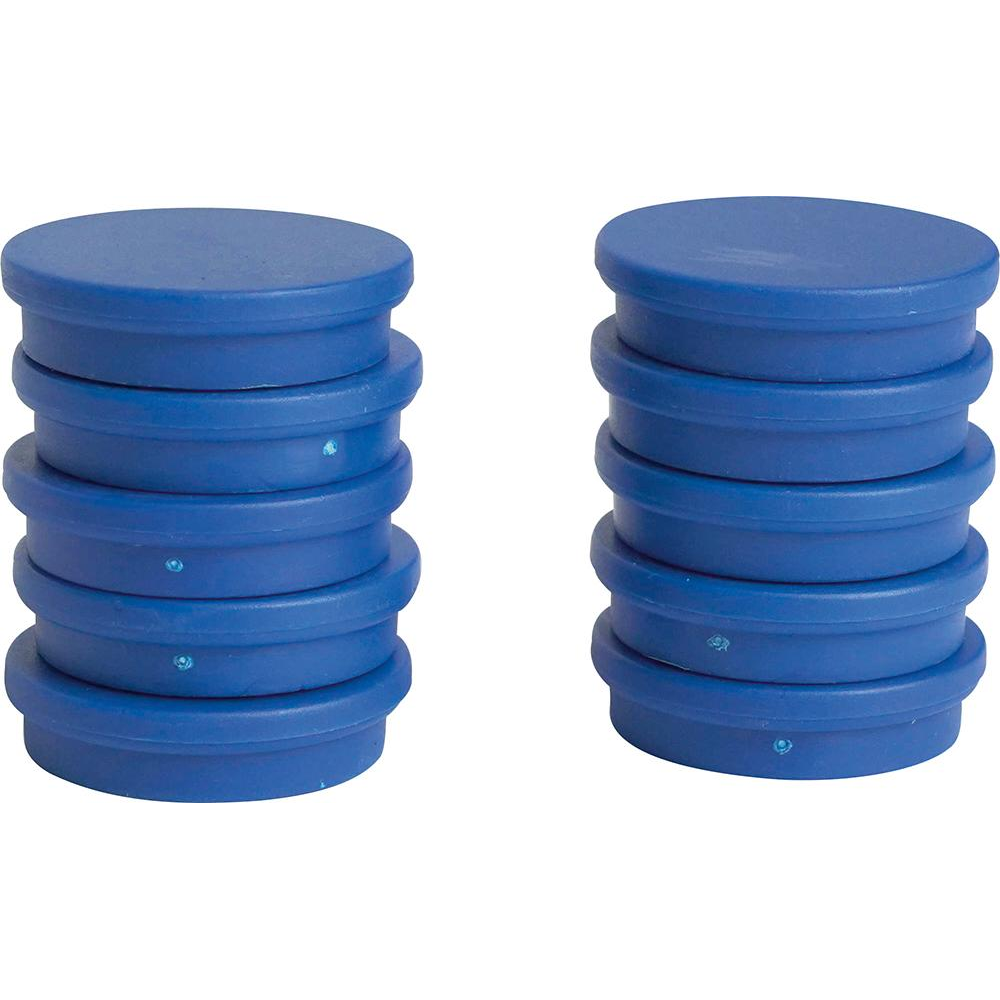 Organisationsmagnet rund blau 30mm Eclipse