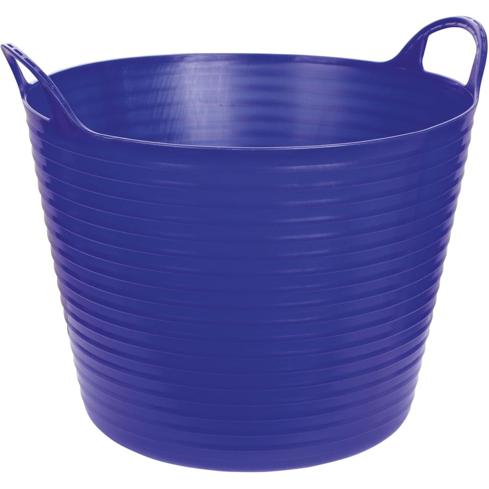 Flexibler Trog Flex Bag, tiefe Ausführung blau 28ltr