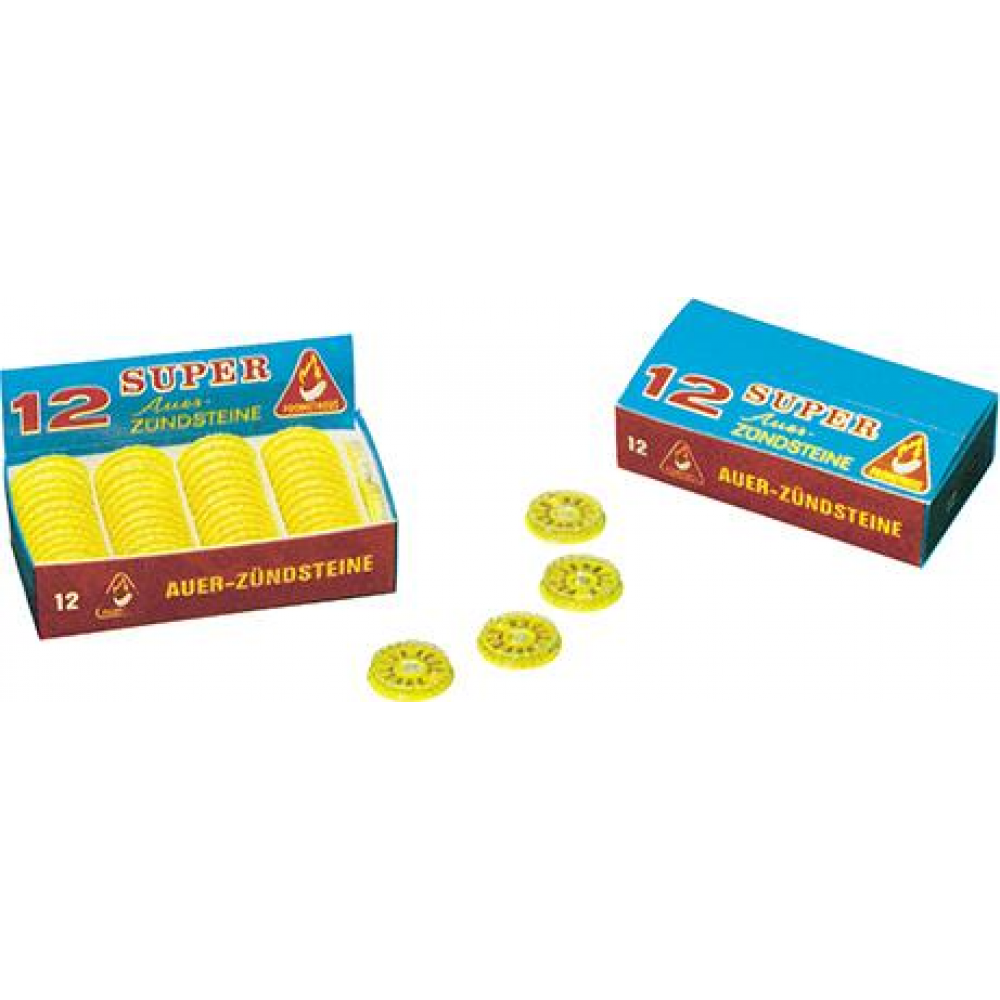 Gasanzünder und Zündsteine Zündstein für Bügelanzünder 3,0 x 20 mm (50er-Satz)