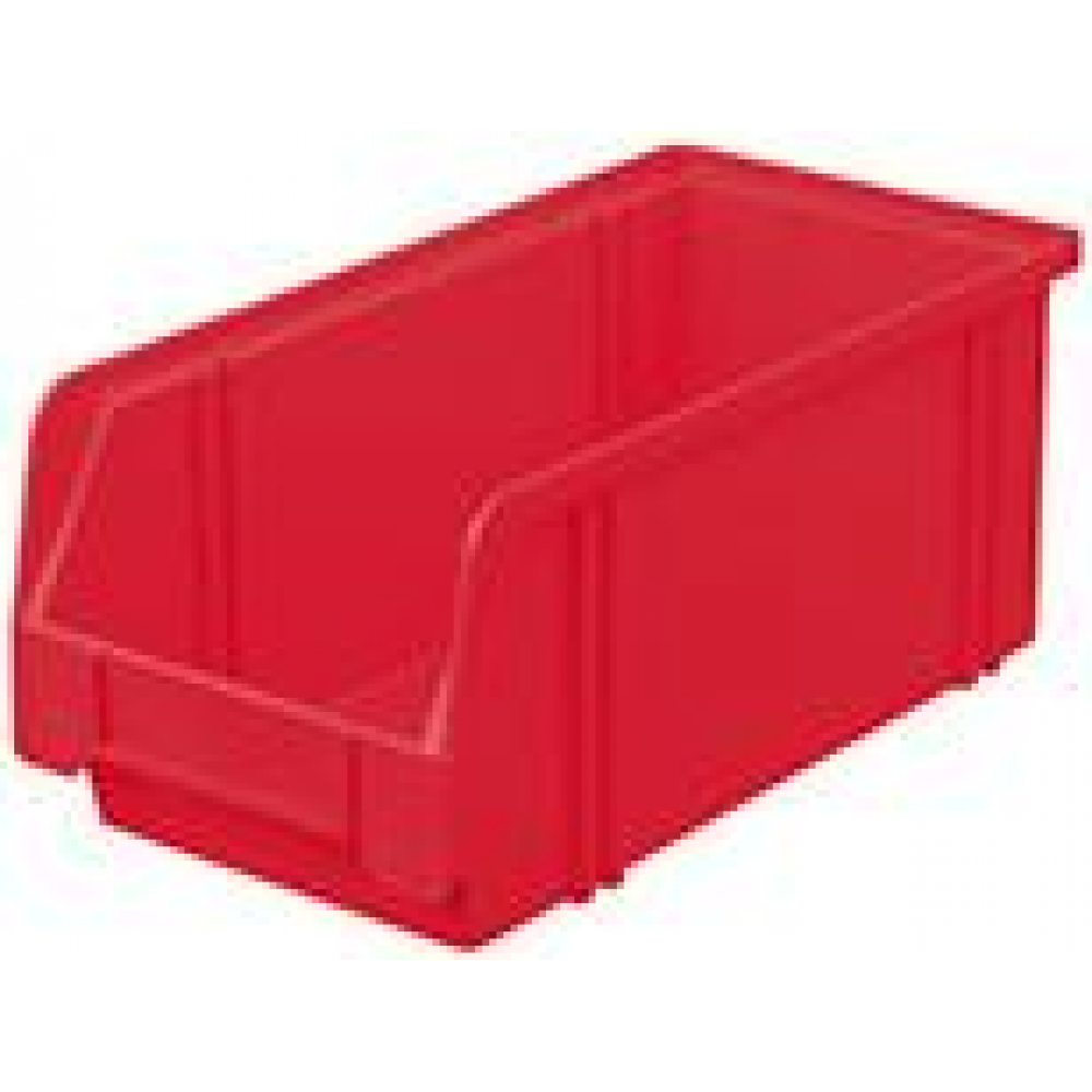 Sichtlagerkasten LK 3 A 3A rot 290/266x140x130 mm