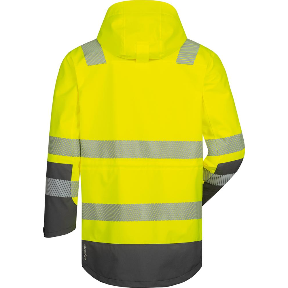 Warnschutzparka Arwid und Herwin gelb/grau Gr.3XL