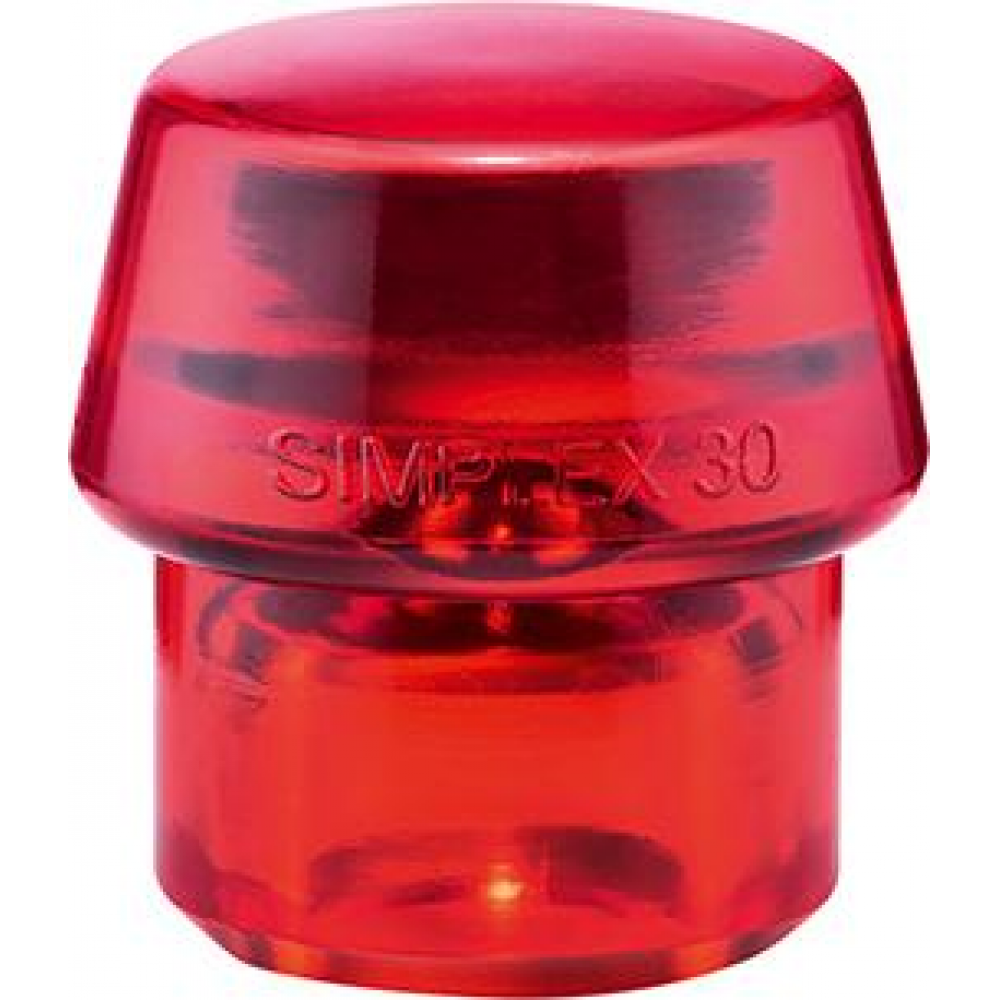 Schlagkopf Nr. 3206, für Schonhammer SIMPLEX Schonhammerkopf Plastik 30mm HALDER