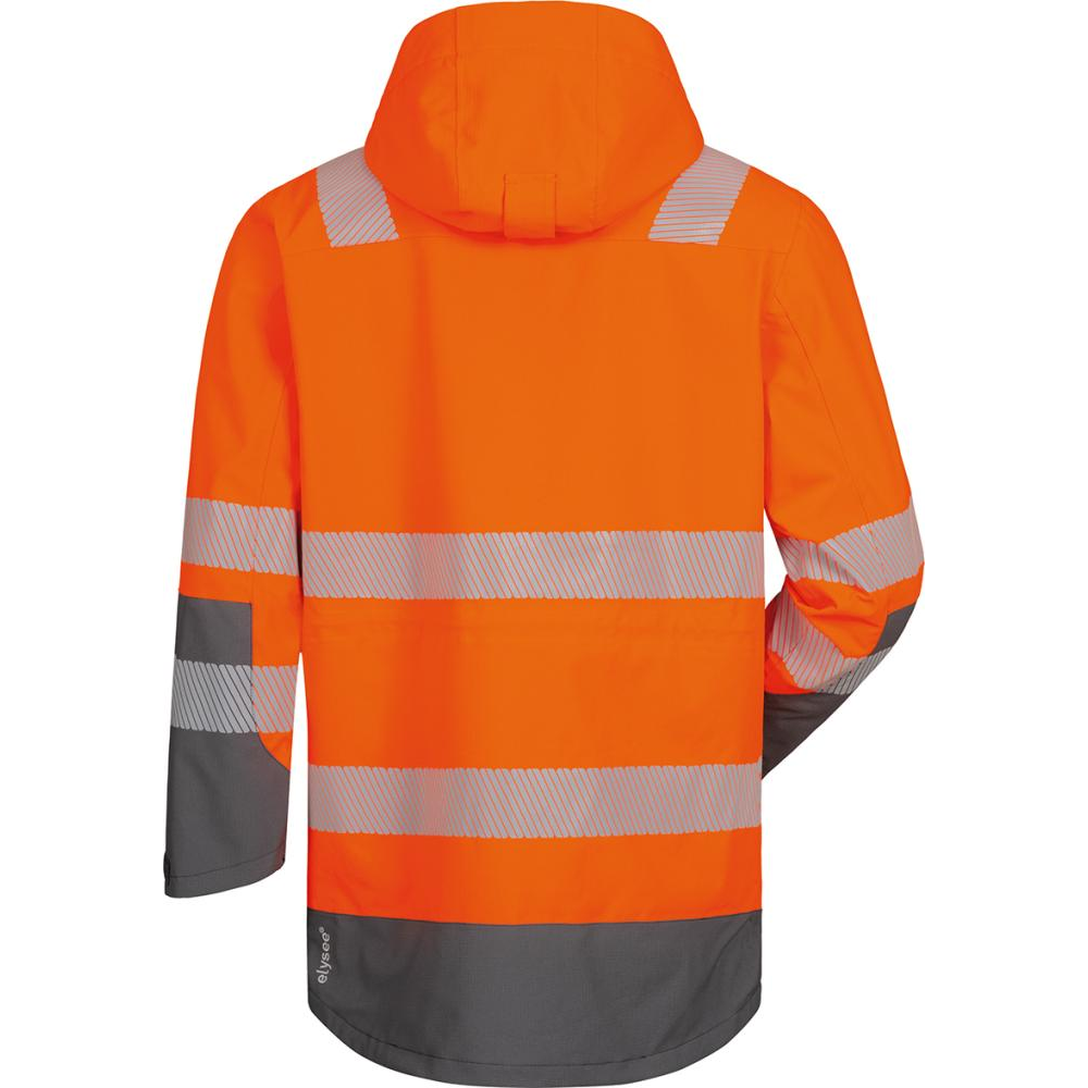 Warnschutzparka Arwid und Herwin orange/grau Gr.M