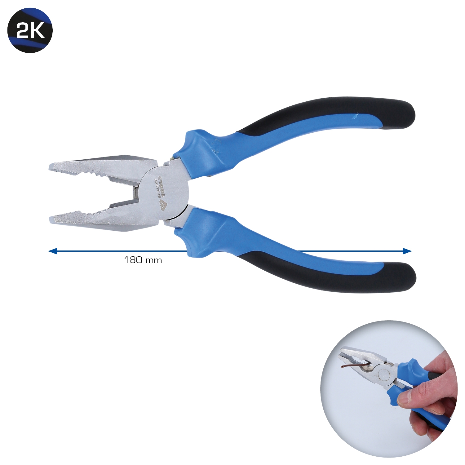 Brilliant Tools  Kombizange 160 mm