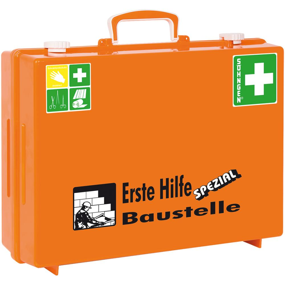 Erste-Hilfe-Koffer Spezial Erste Hilfe-Koffer MT-CD Baustelle orange