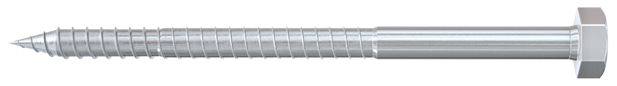 Fischer Sicherheitsschraube 10,0 x 105 6-kt.. Montagefreundliche Sicherheitsschraube mit Sechskantkopf.