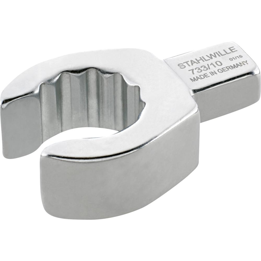 Einsteck-Ringschlüssel, offen 19mm 9x12mm Stahlwille