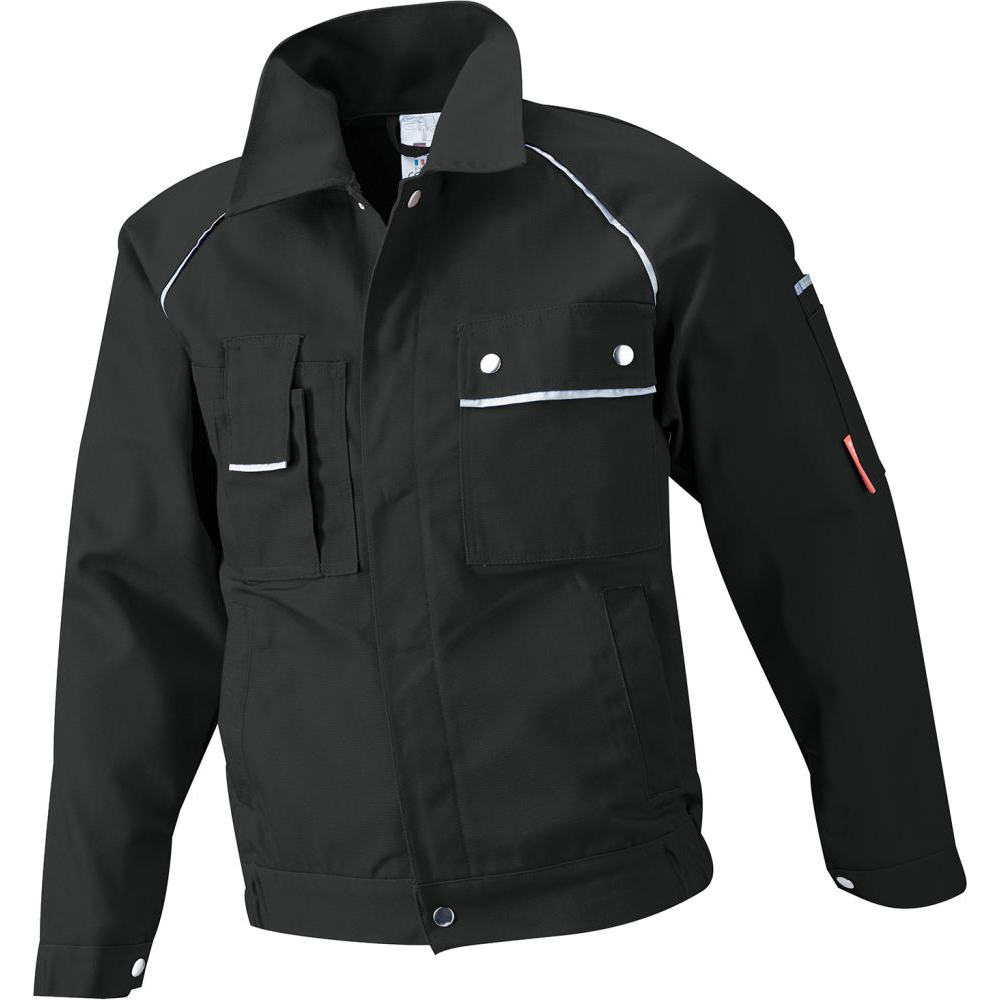 Bundjacke Canvas 320 320g/qm,Gr.58,schwarz