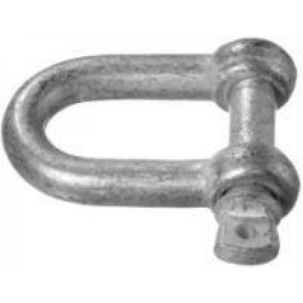 Schäkel 10,0mm-3/8" gerade verzinkt