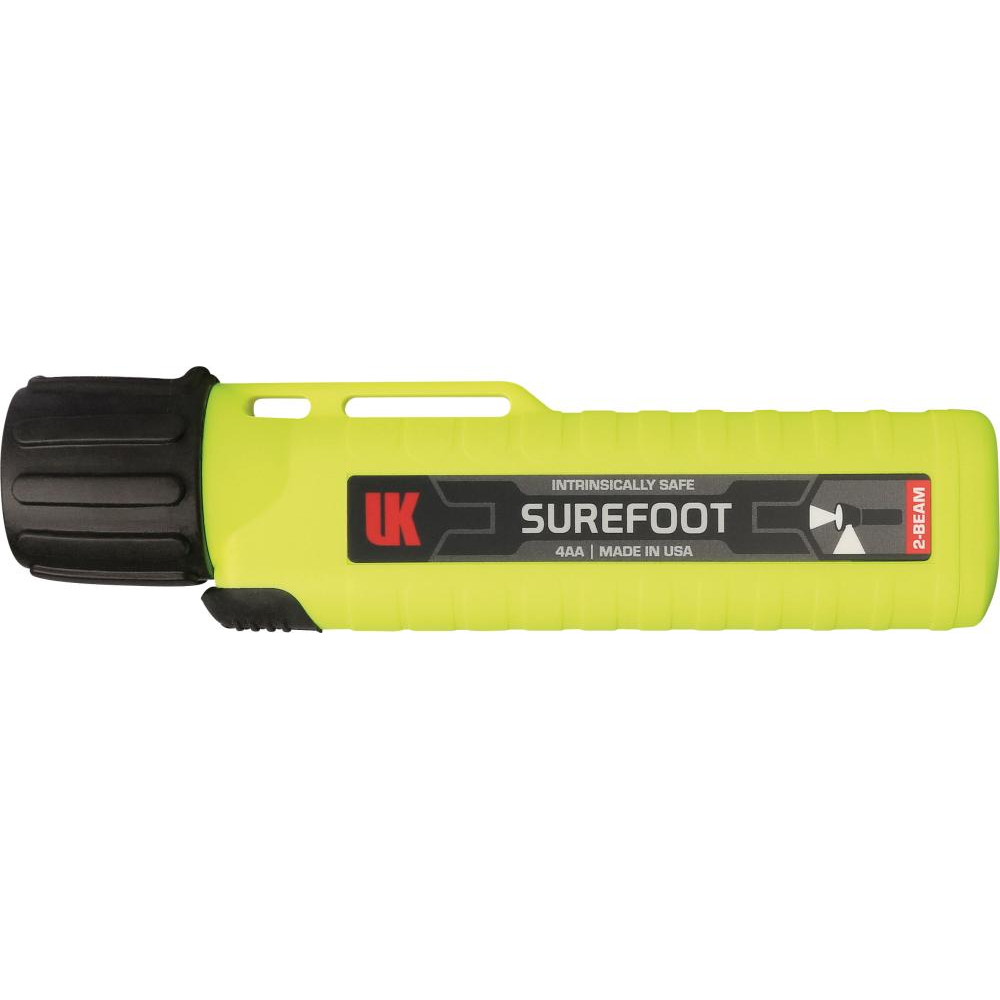 LED-Taschen- und Helmlampe UK 4AA e LED SUREFOOT, ATEX-Zone 0