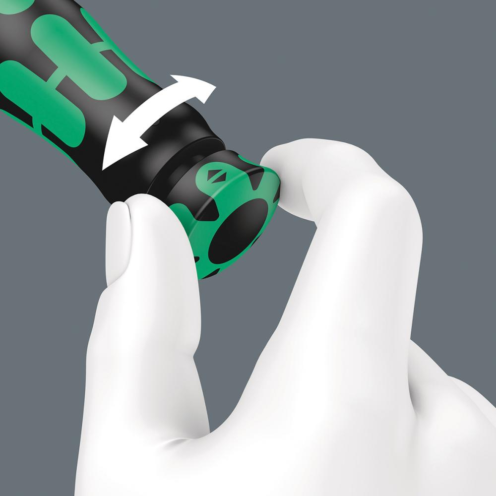 WERA  Click-Torque X 1 Drehmomentschlüssel für Einsteckwerkzeuge, 2,5-25 Nm, 9x12 x 2,5-25 Nm