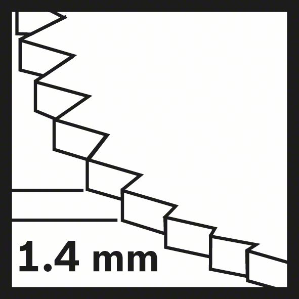 Bosch BIM Segmentsägeblatt ACZ 85 EB, Wood and Metal, 85 mm, 10er-Pack
