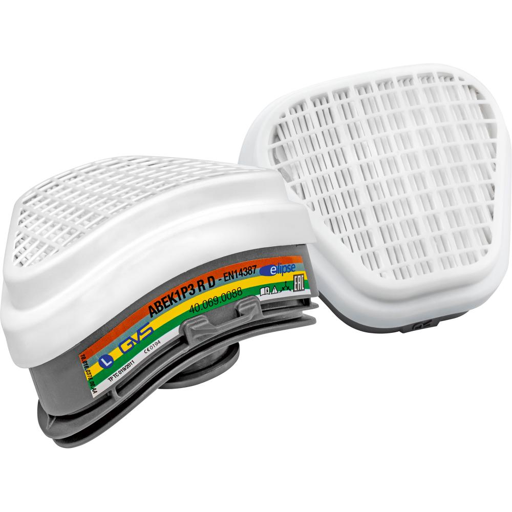 Ersatzfilter ABEK1-P3 RD für Halbmaske Elipse