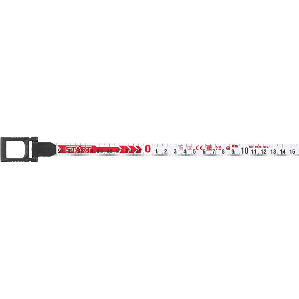Kapselbandmaß Stahlband 10m x 13mm FORUM