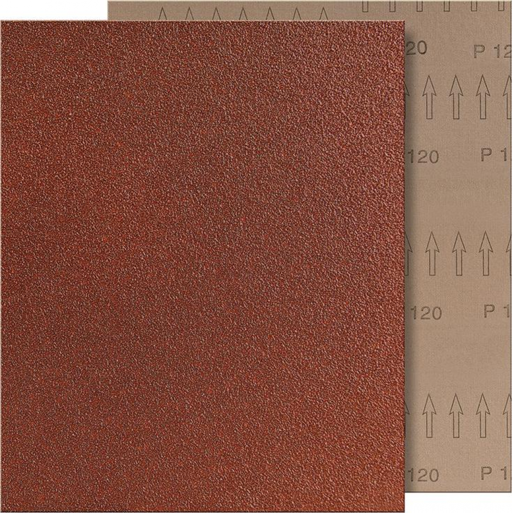 Schleifgewebe, braun 280x230mm K120, FORTIS