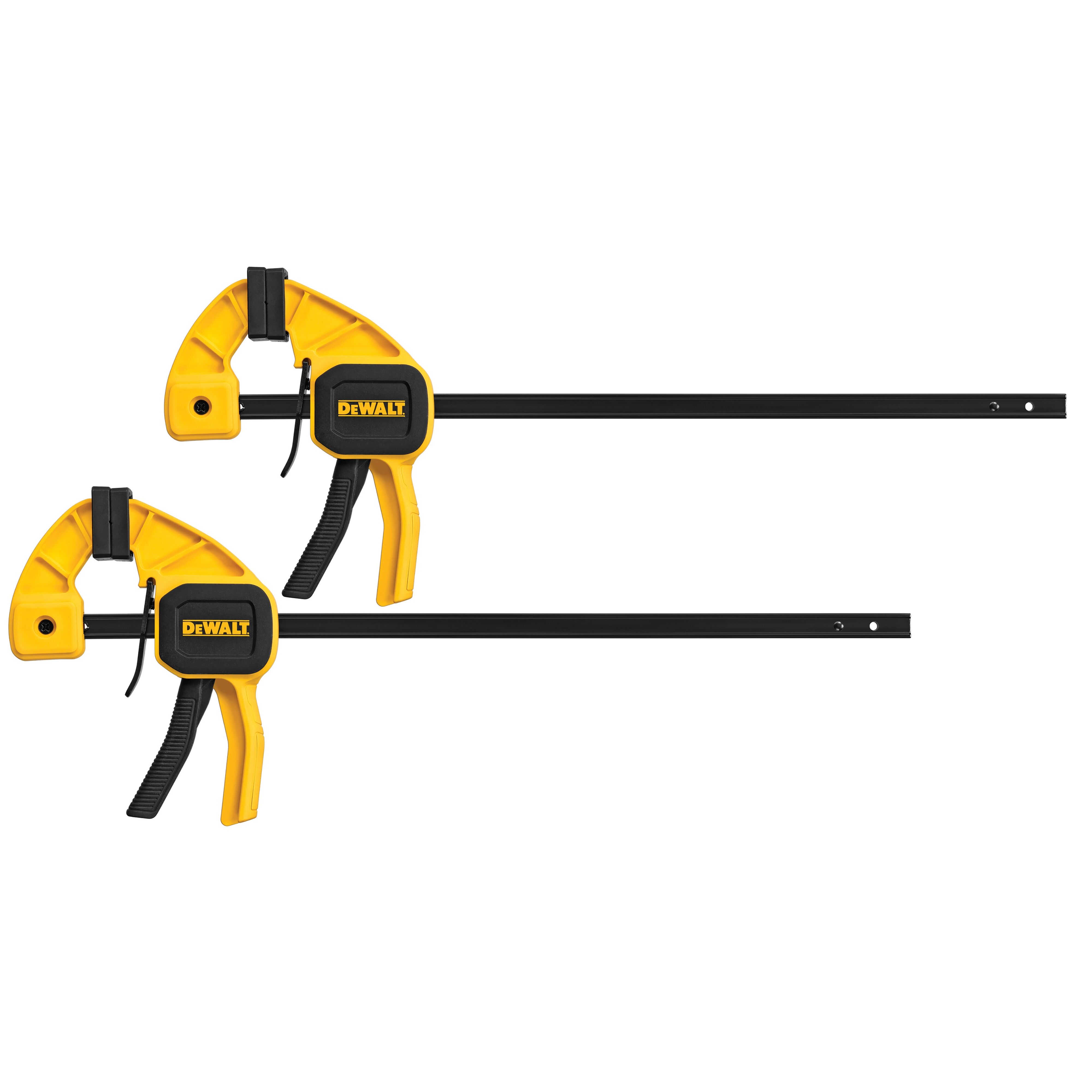 Dewalt DWHT0-83158,  Einhandzwinge 300mm 2er Pack, Einhandzwinge Medium 300mm 12IN 2er Pack 45kg Spannkraft