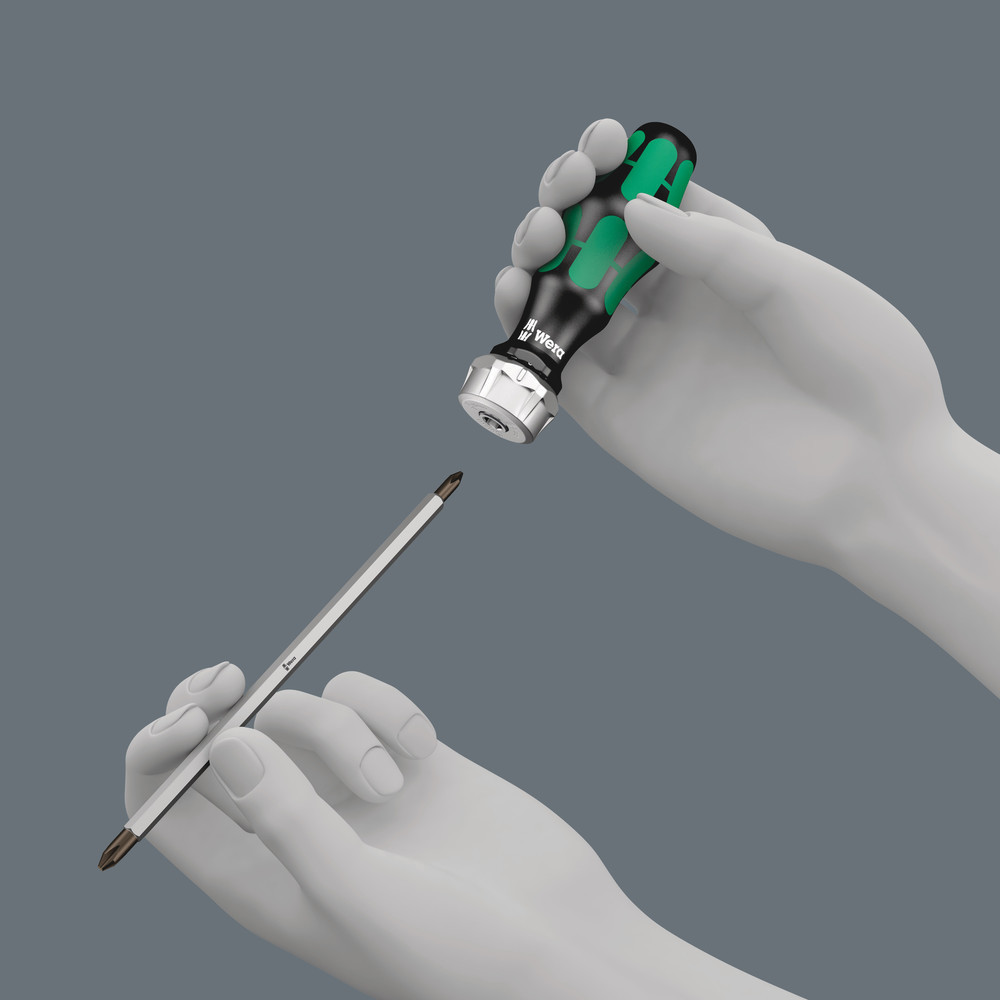Vario-Ratschen-Handgriff, Nr. 80 RA Ratschen-Handgriff Vario Innensechskant 6mm Wera