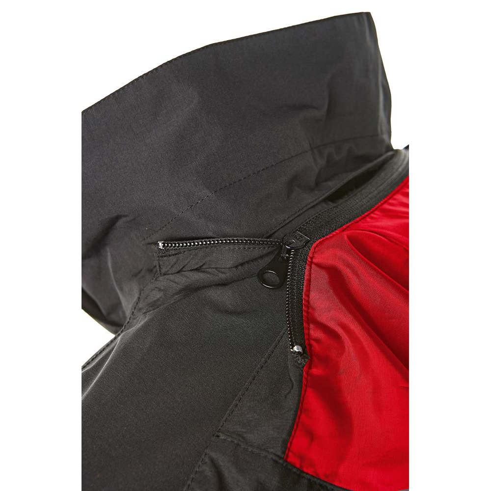 Regenjacke Gr. 4XL rot/schwarz Fortis Elements