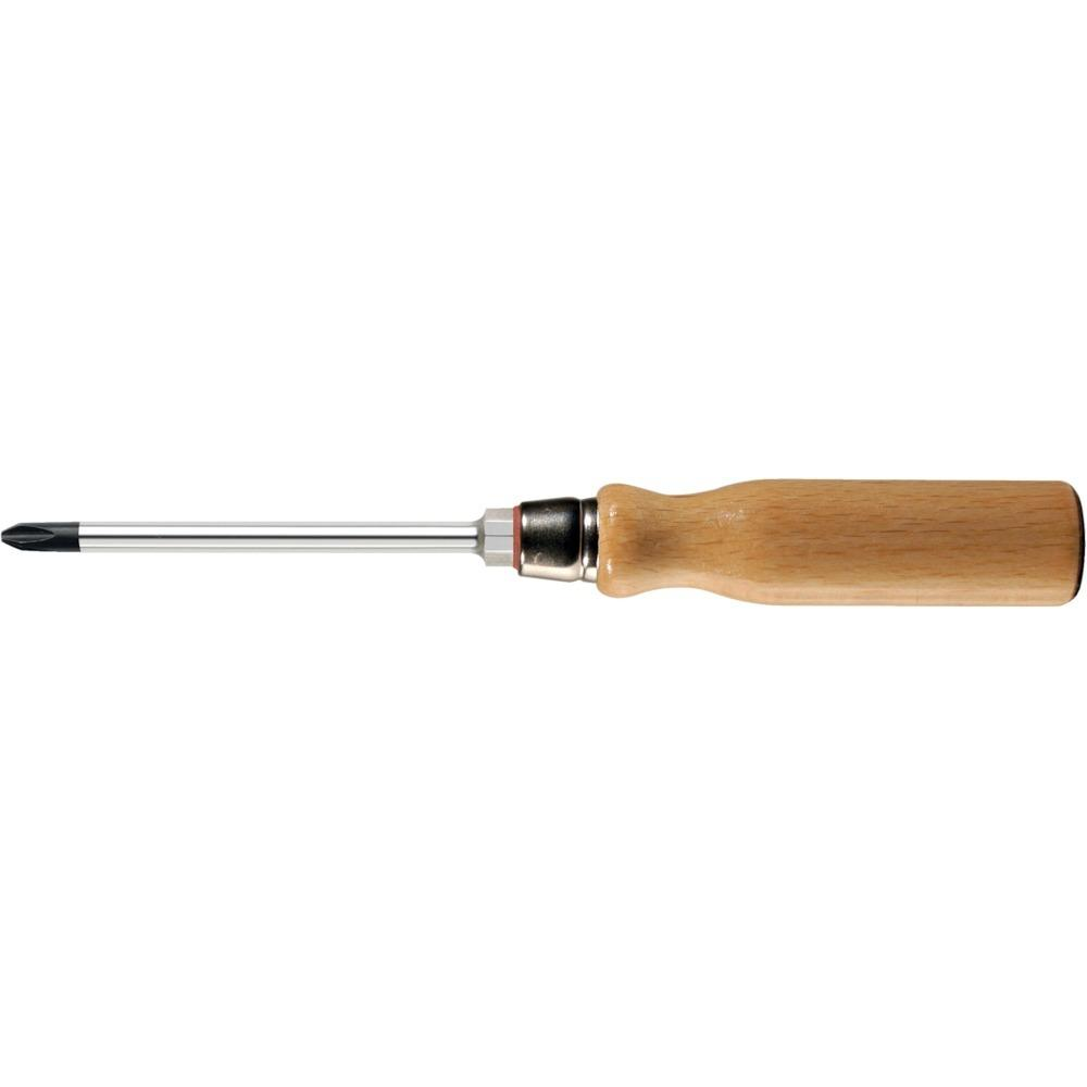Schraubendreher für Kreuzschlitz-Schrauben PH, mit Holzgriff Holzheft 3x150mm FORTIS