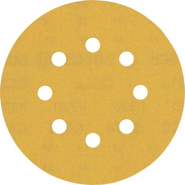 Bosch EXPERT C470 Schleifpapier mit 8 Löchern für Exzenterschl., 125 mm, K 320, 5-tlg.