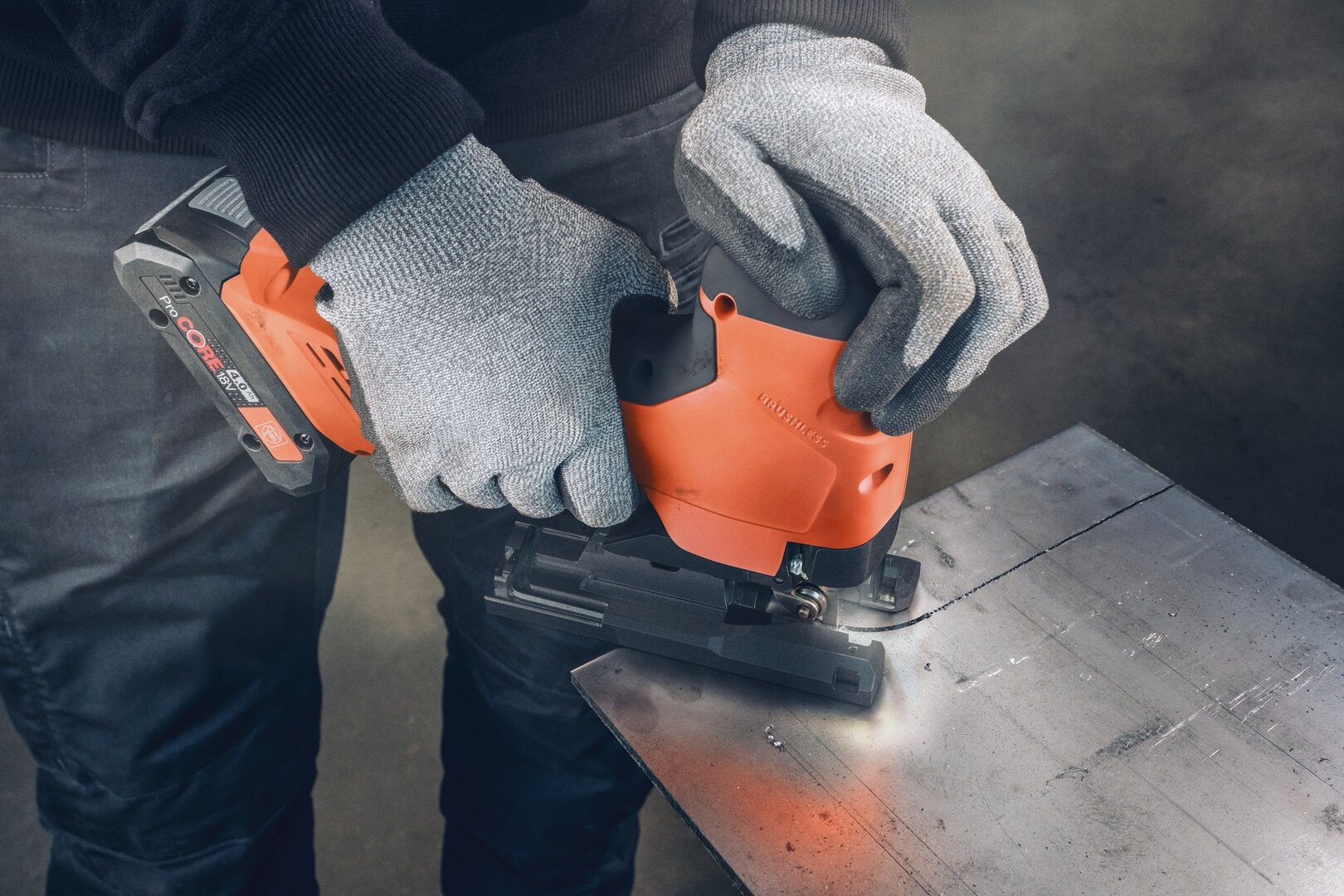 FEIN Akku-Stichsäge für Metall und Holz 26 mm Hub F-IRON Jig 26 AS 71360561000