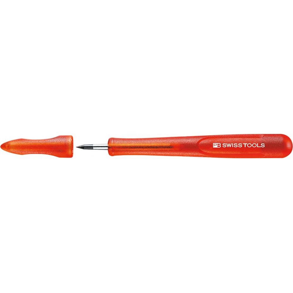 Reißnadel mit HM-Spitze Reissnadel HM 4x135mm Kappe und Kunststoffgriff PB Swiss Tools