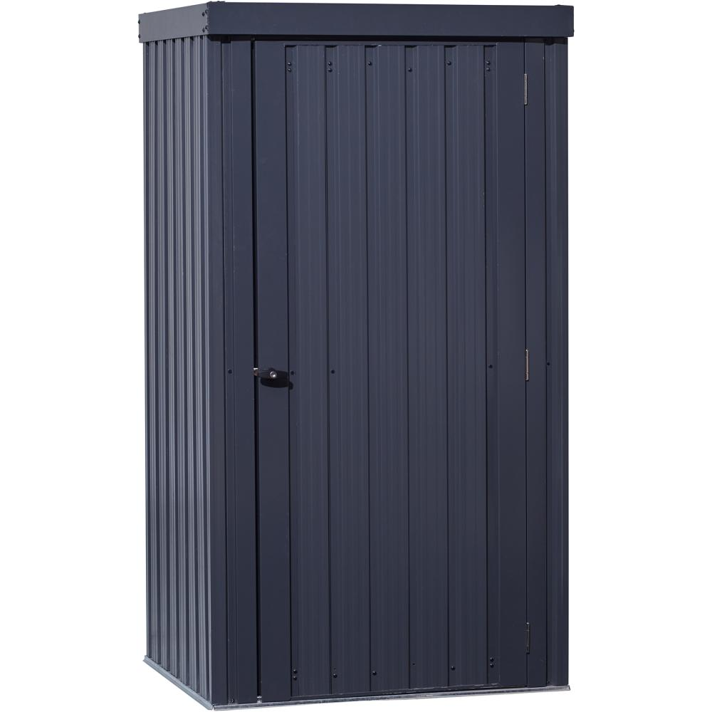 Geräteschrank mit Flachdach Größe 1 Geräteschrankmit + Zubehör98 x 81 180 cm Beschaffungsartikel