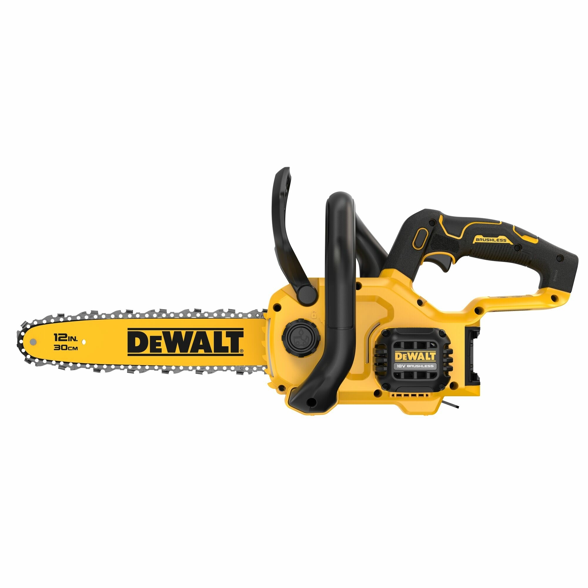 Dewalt 18 Volt Akku-Kompakt-Kettensäge 30 cm Schwert (bürStkenlos) - Basisversion