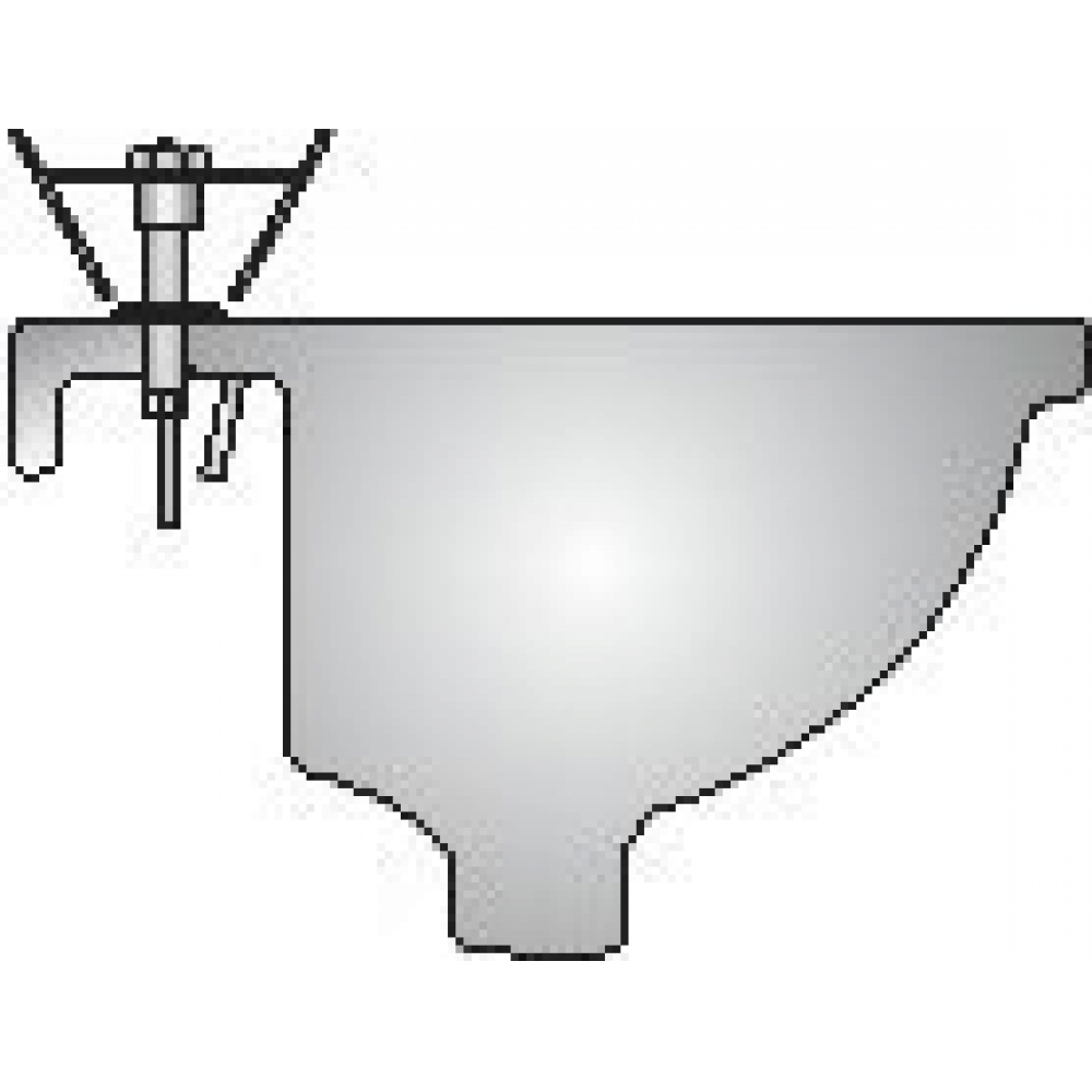 Standhahnmutterschlüssel 260 mm