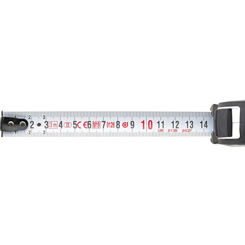 Taschenbandmaß Stahlband 3m x 19mm FORUM