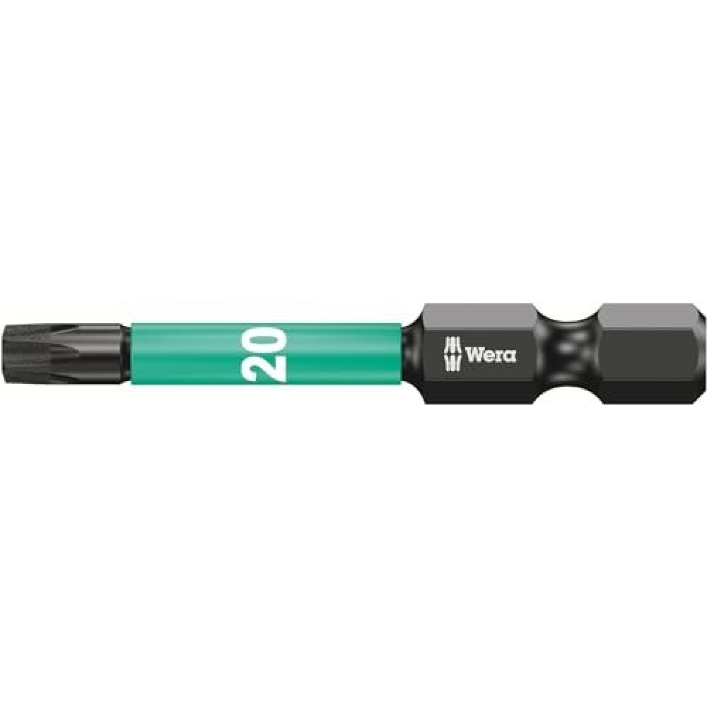 Bit-Sortiment Bit-Box 5 Impaktor TORX Bit 1/4" DIN 3126 E6,3 T25x50mm 5er Pack Wera