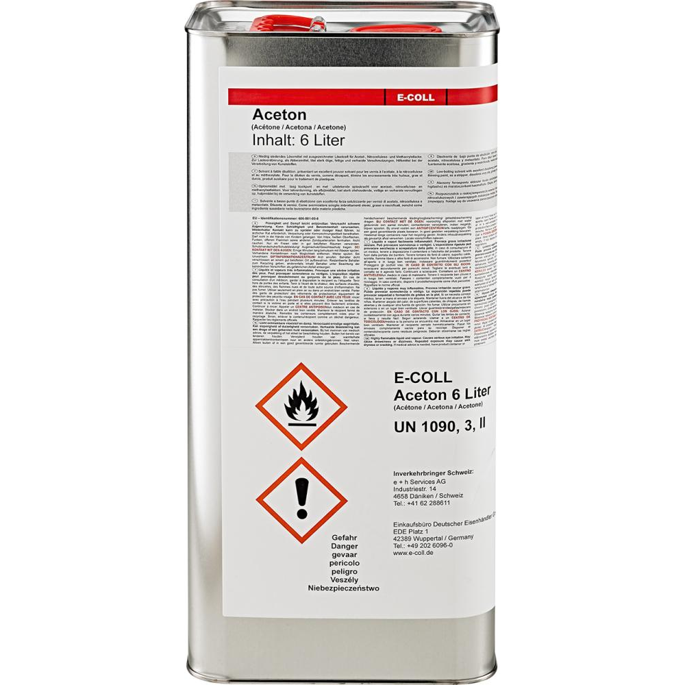 Aceton 6L Kanister E-COLL