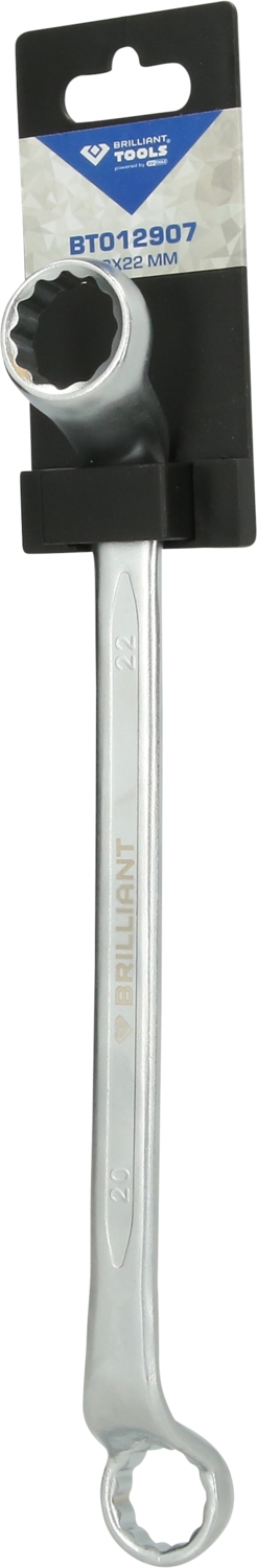 Brilliant Tools  Doppel-Ringschlüssel, gekröpft, 20 x 22 mm