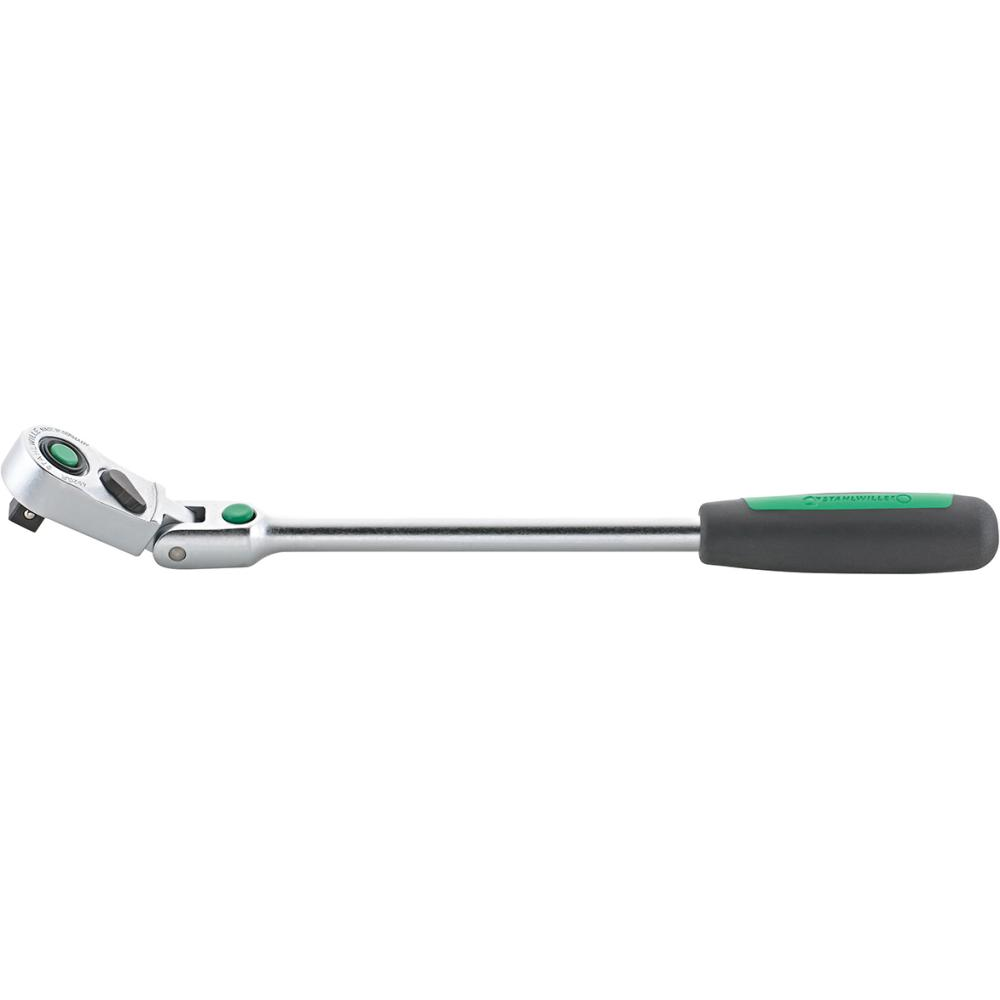Hebel-Umschaltknarre mit Gelenk 3/8", Nr. 452QR Gelenkknarre 80Zähne" 300mm Stahlwille