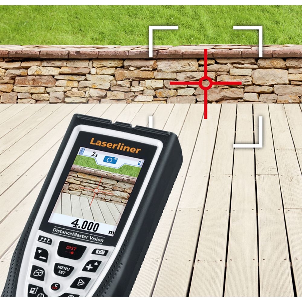 Laserliner Entfernungsmess. DistanceMaster Vision, 80 m mit Display