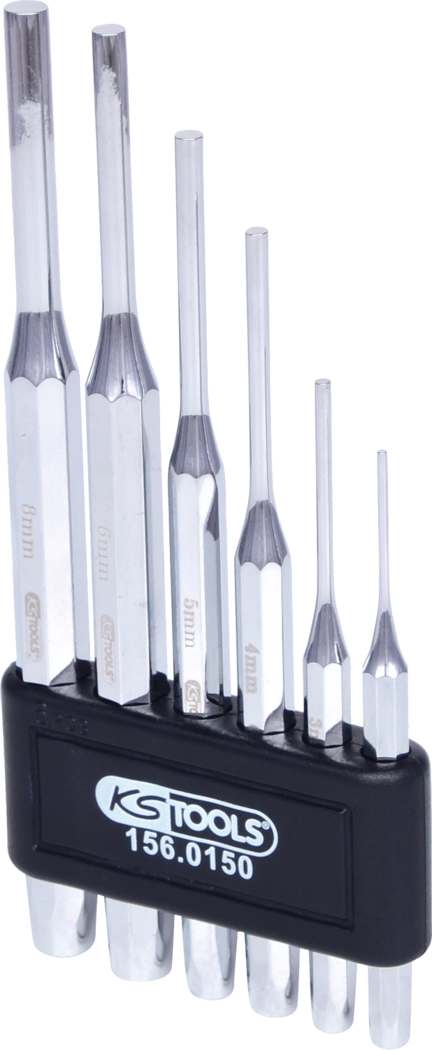 KSTOOLS Splintentreibersatz, hochglanz verchromt, 6-tlg