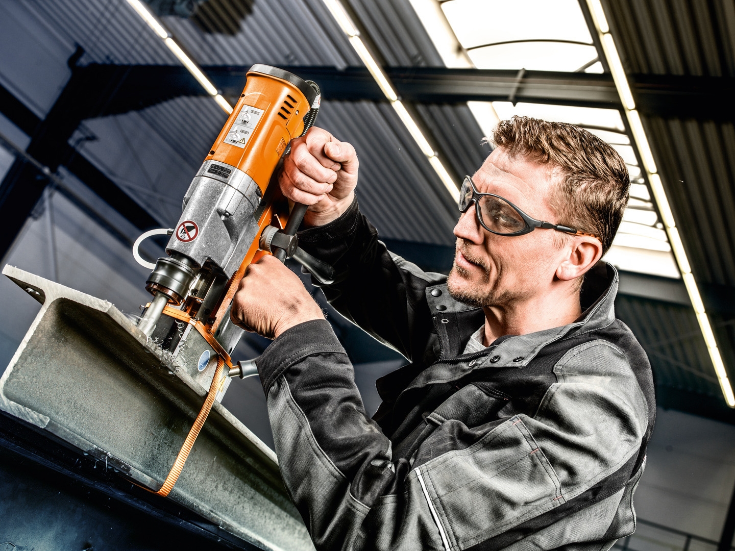FEIN HM Ultra 50 Kernbohrer mit 3/4 in Weldon-Aufnahme, Bohr-Ø 21 mm, Schnitttiefe 50 63127285010
