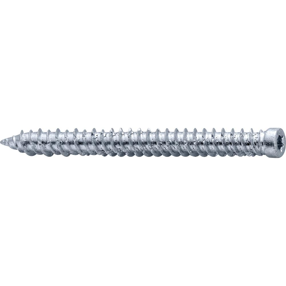 Fensterrahmenschraube 7,5x152 EN Norm Zylinderkopf T30 verzinkt E-NORMpro