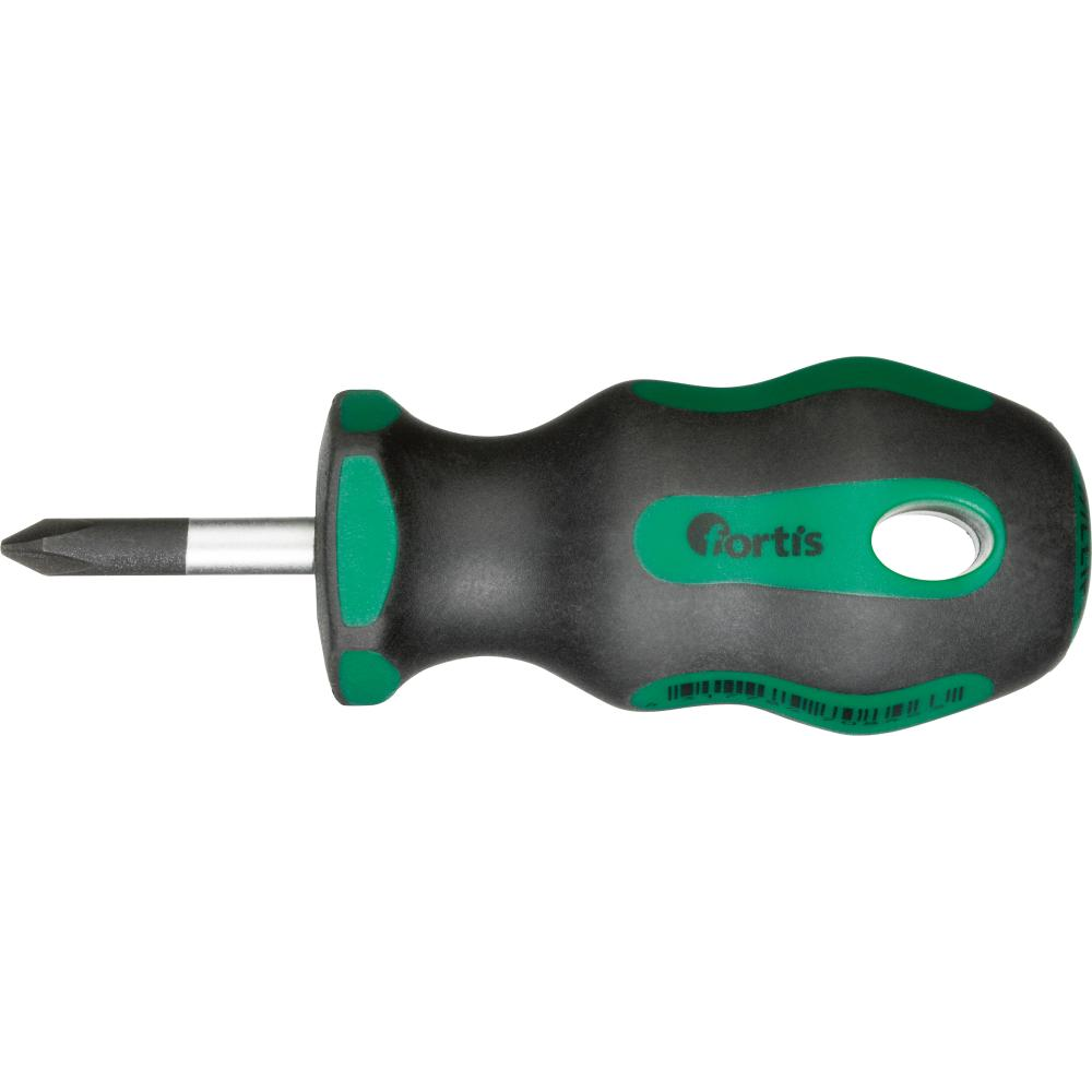 Vergaser-Schraubendreher für Kreuzschlitz-Schrauben PH Schraubendreher Stubby PH2x 25mm FORTIS