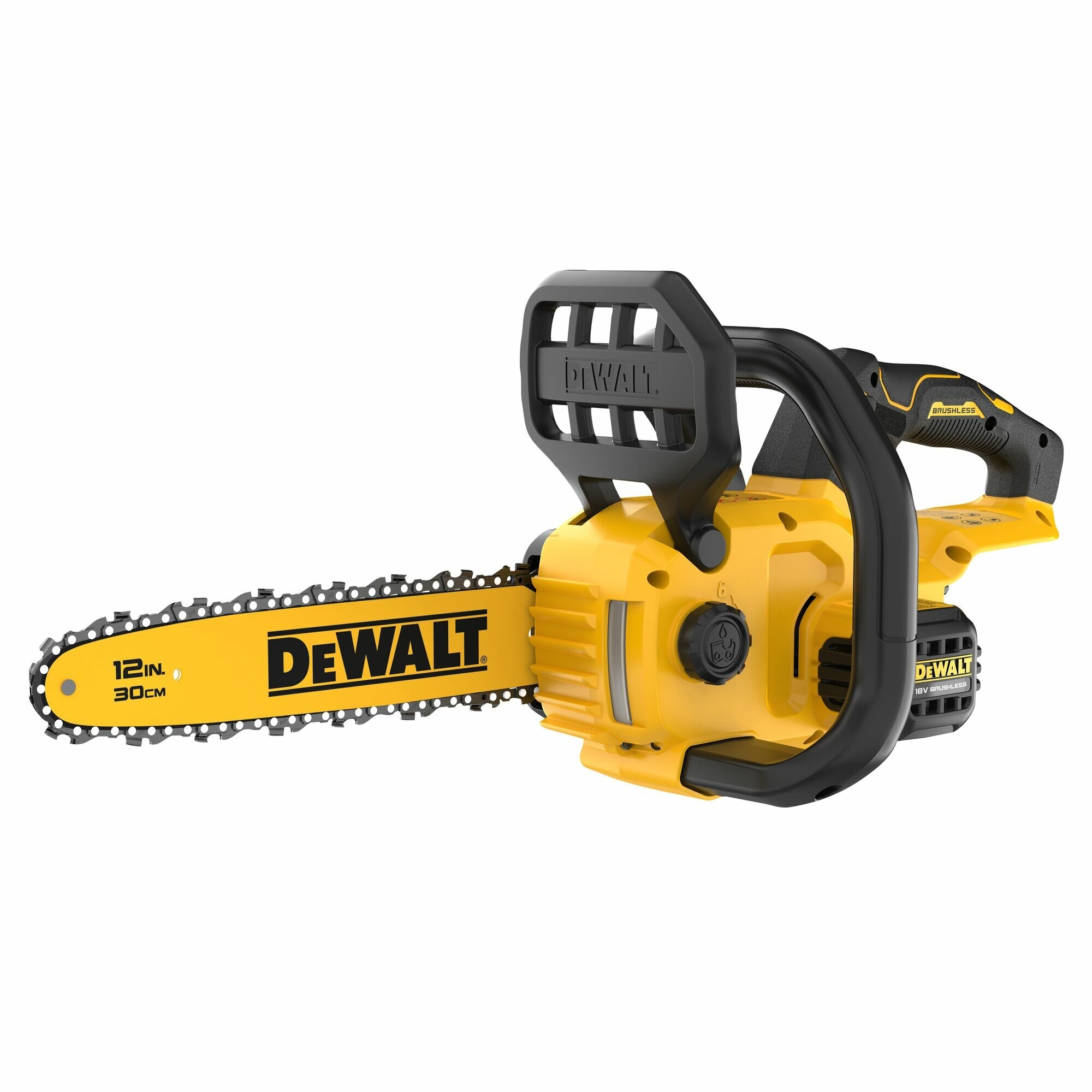 Dewalt 18 Volt Akku-Kompakt-Kettensäge 30 cm Schwert (bürStkenlos) - Basisversion
