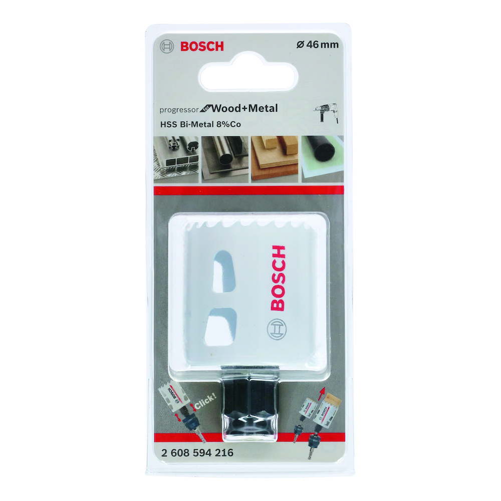 Lochsäge Power-Change Progressor Bi-Metall PC 46 mm Bosch VE  1 Stück