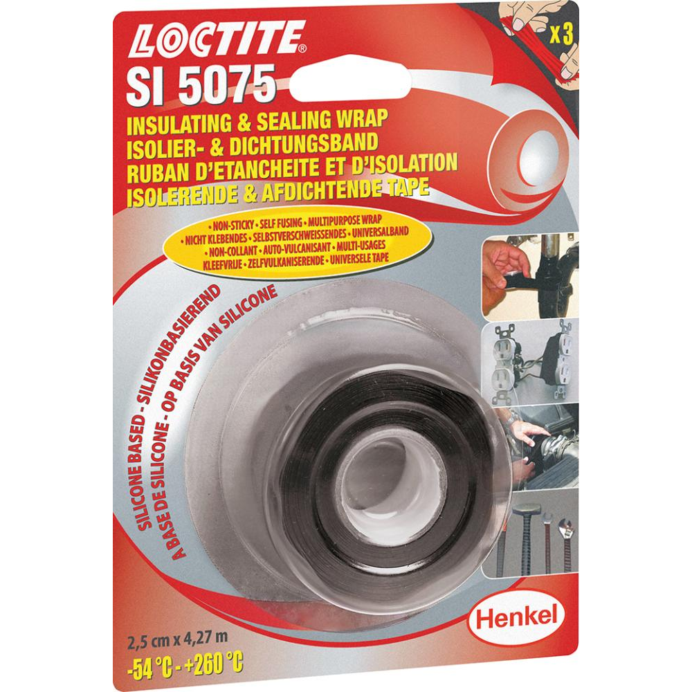 Loctite SI 5075 Isolier- & Dichtungsband 4.27M BK EGFD Smart Repair Henkel