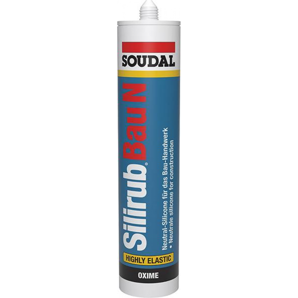 Sanitärdichtmasse Silirub S Sanitärdicht masse- 300ml grau SOUDAL
