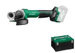 HIKOKI G3613DVF(Basic) (HSC III), 36 V Akku Winkelschleifer (Brushless) (Motorbremse) Paddle Schalter, ohne Akku, ohne Ladegerät