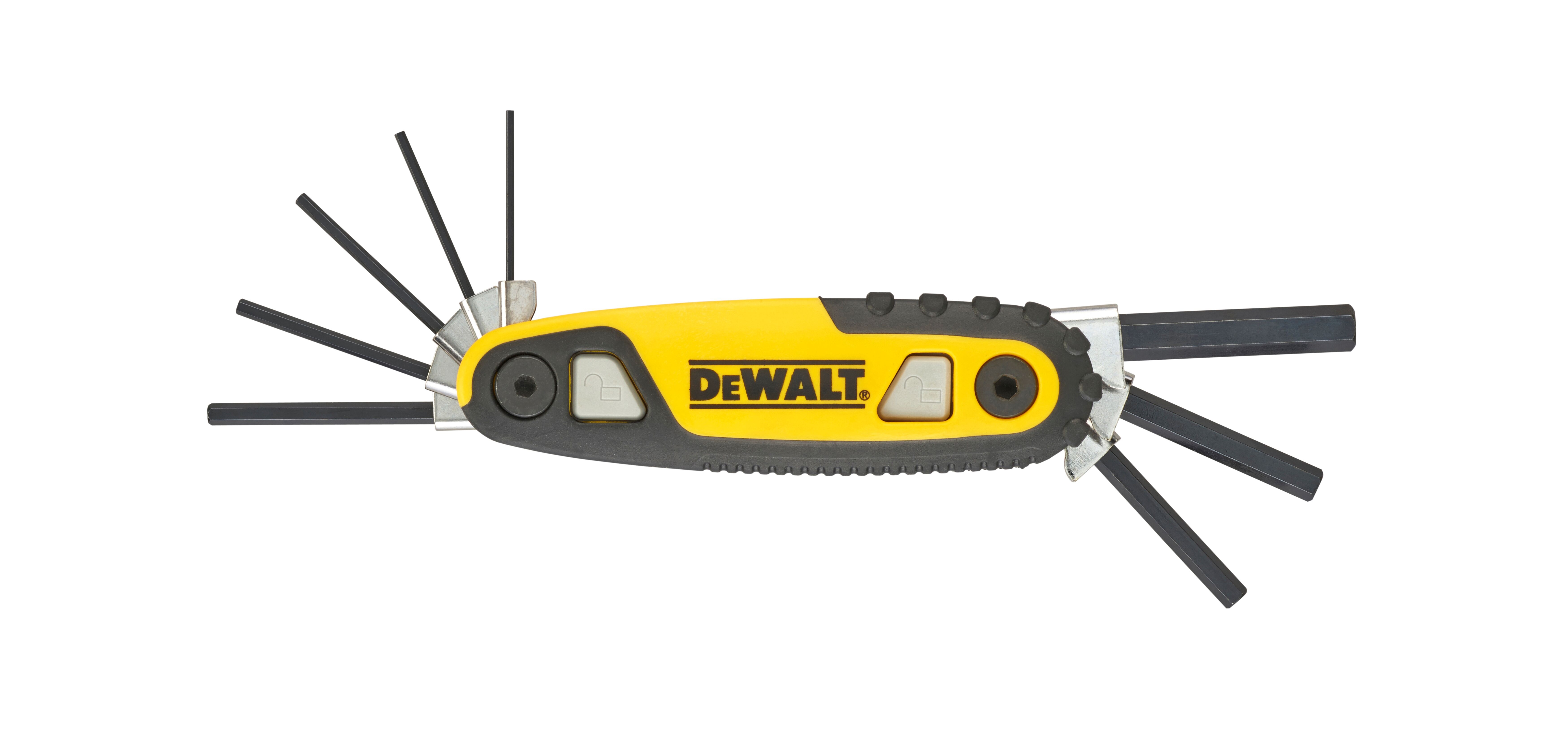 Dewalt DWHT0-70263,  Innen-Sechskantschl Taschen-Set 8-tlg, Innen-Sechskantschlüssel Taschen-Set metrisch 8-tlg