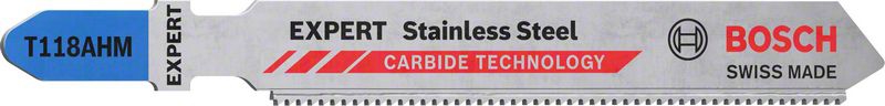 Bosch EXPERT 'Stainless Steel' T 118 AHM Stichsägeblatt, 2 Stk.