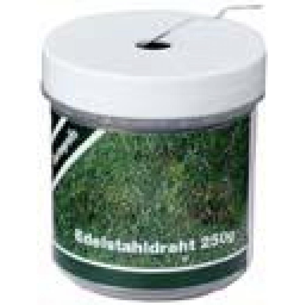 Edelstahldraht 0,60 mm rund Edelstahl Dose 250 g E-FLOR