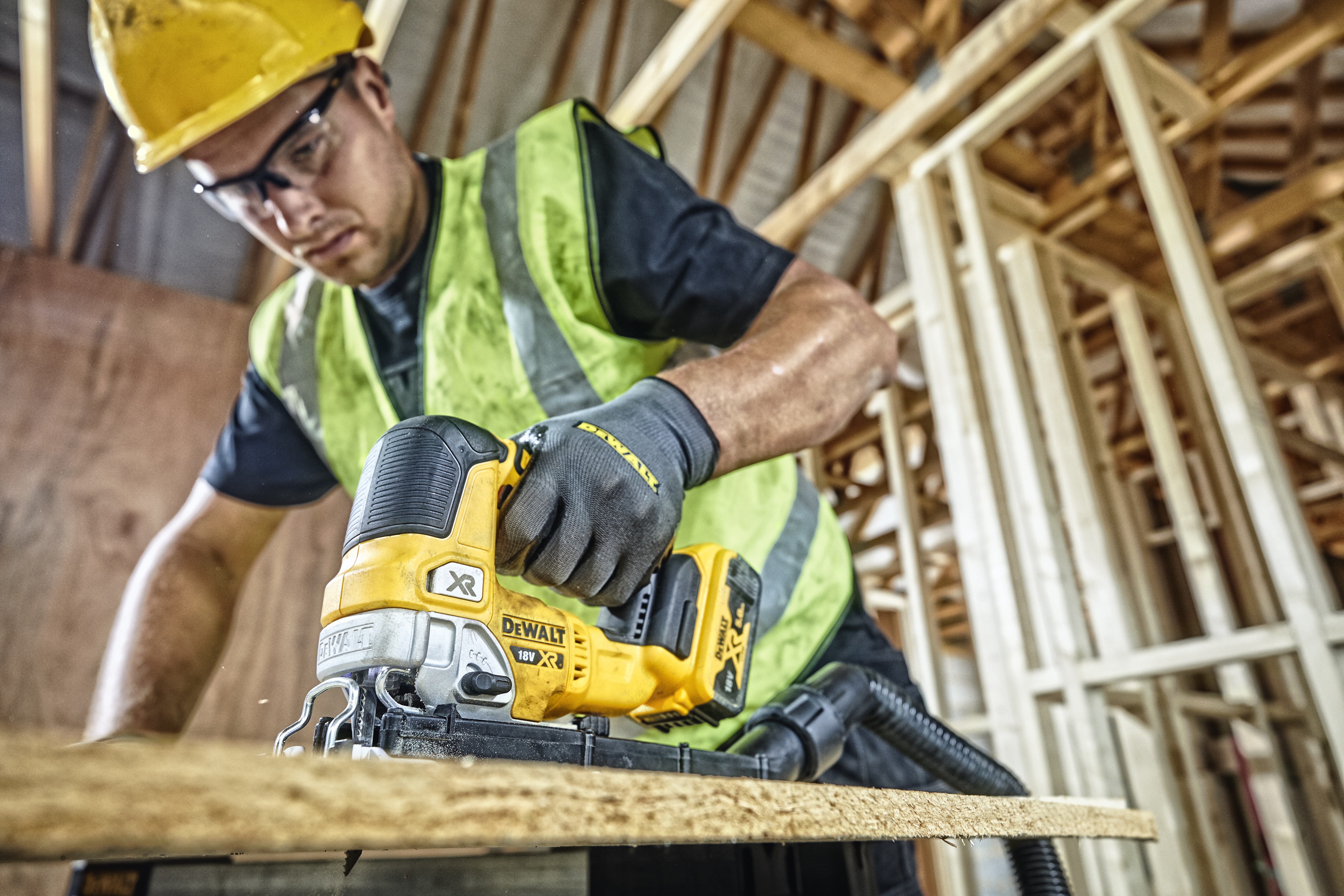 Dewalt DCS334NT-XJ,  Akku-Pendelhub-Stichsaege, 18,0V Akku-Pendelhub-Stichsäge (bürstenlos) - Basisversion