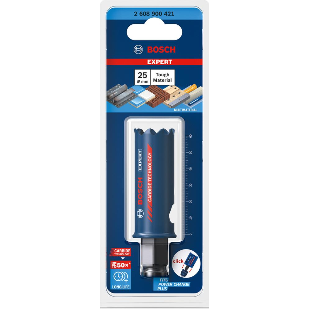 Lochsäge Tough Material EXPERT 25 mm Bosch VE  1 Stück