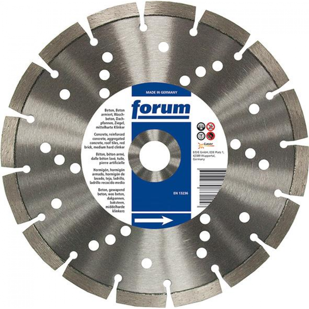 Dia.-Trennsch.Laser. 115x22,2x2,7mm FORUM